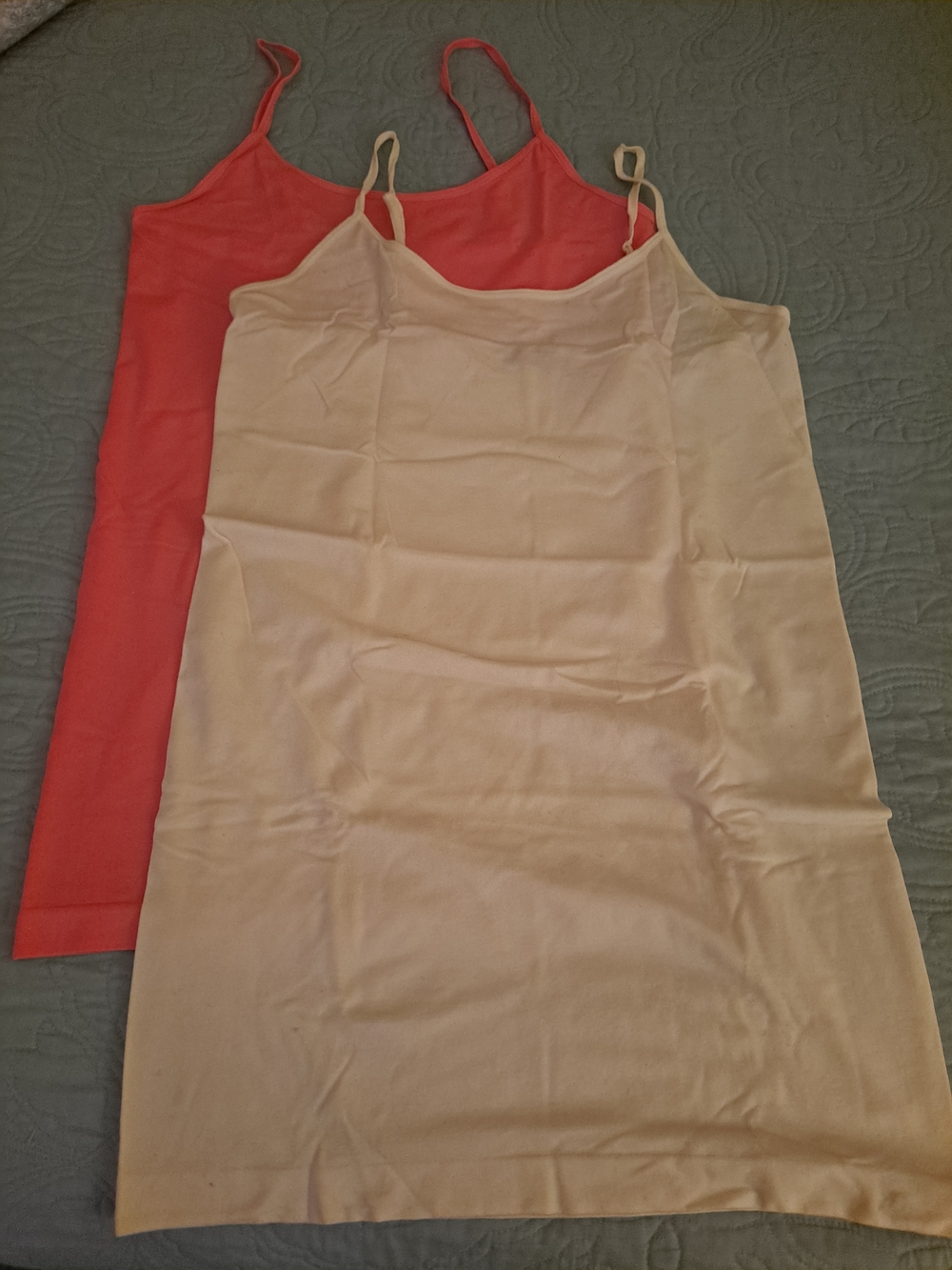Camisoles Bundle - Coral & Cream